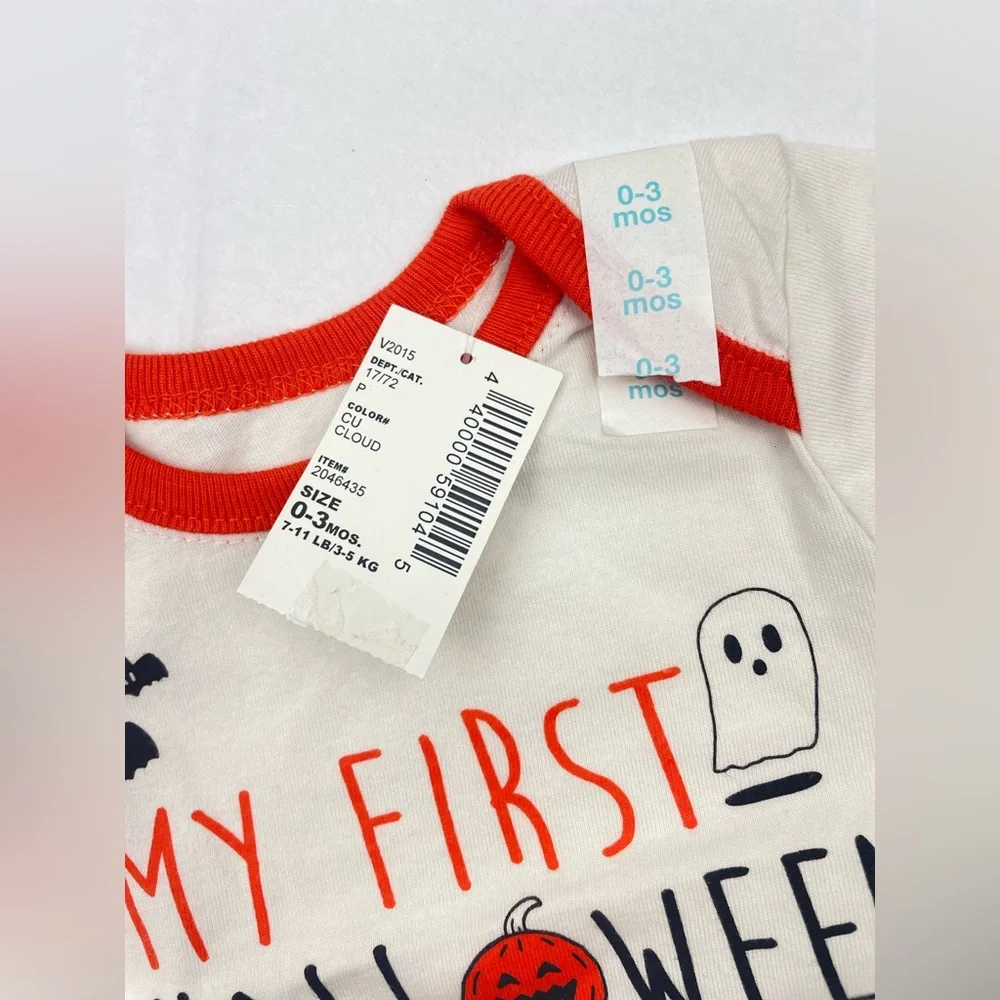 My First Halloween Baby boy Bodysuit